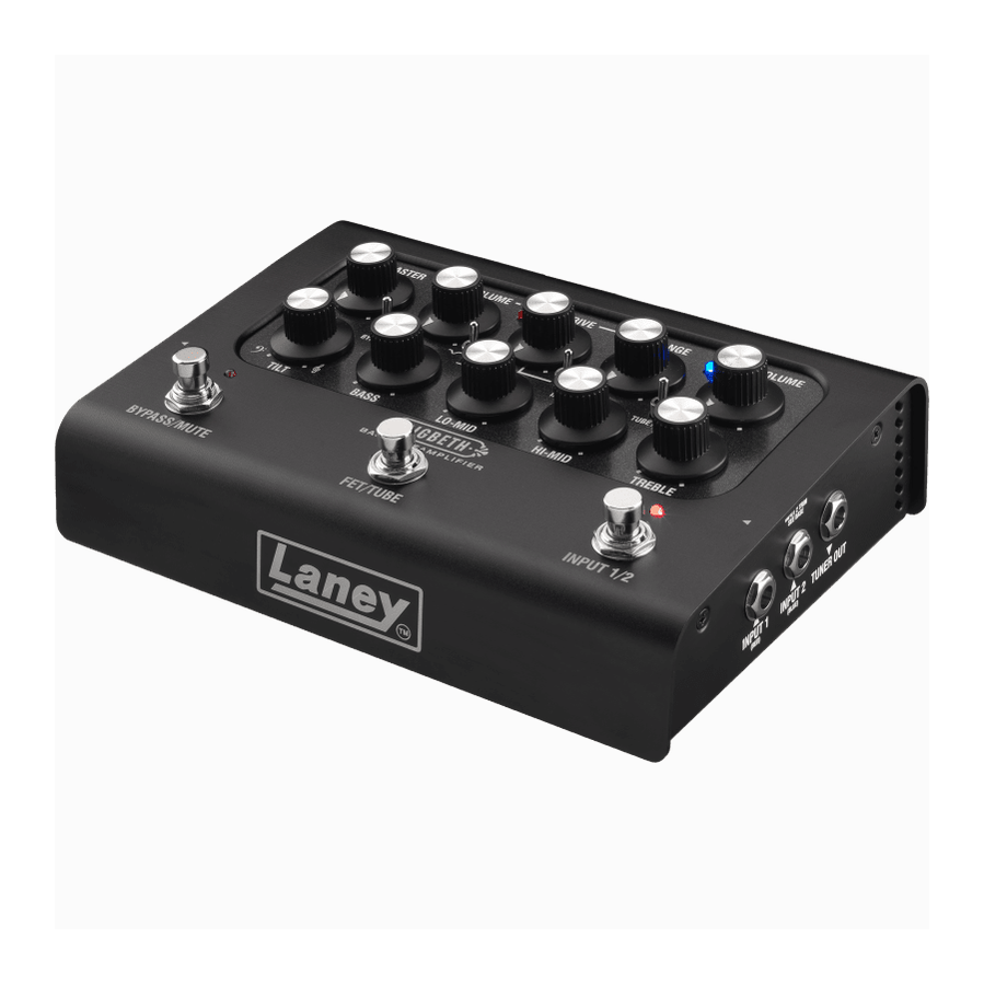 Laney DB-EAST-PRE - Nathan East Signature Bass Pre-Amp 5