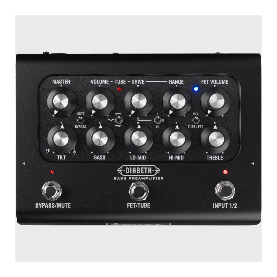 Laney DB-EAST-PRE - Nathan East Signature Bass Pre-Amp 2