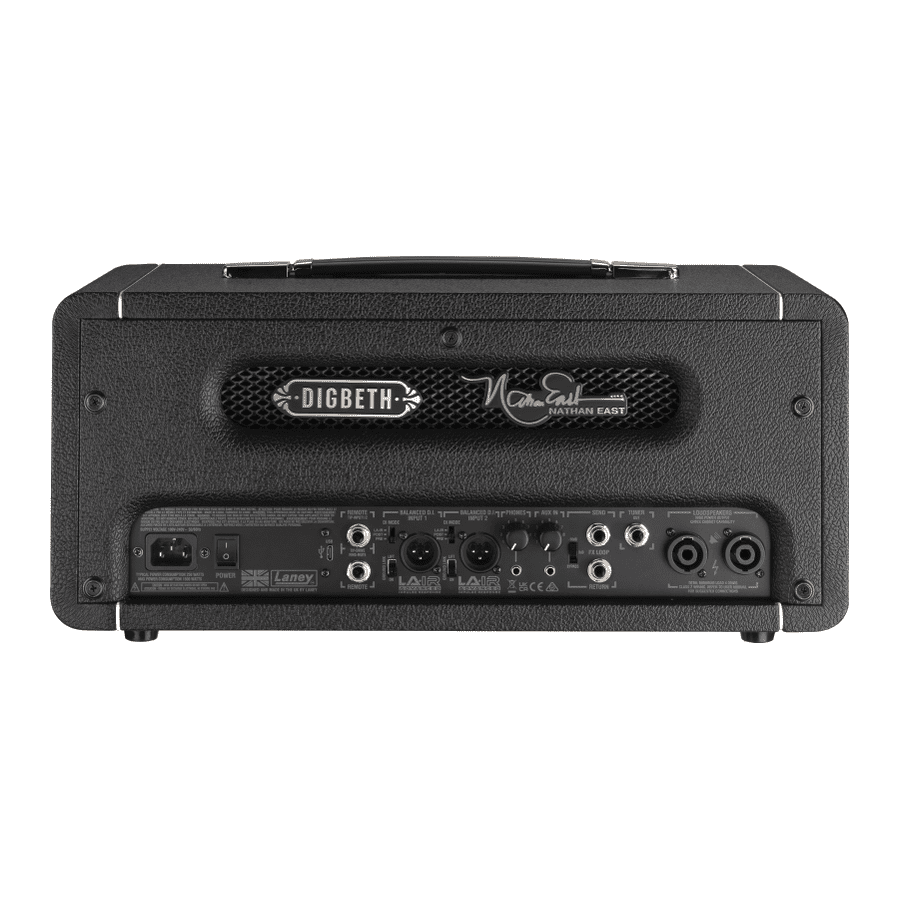 Laney Black Country Customs DB-EAST - Nathan East 1000W Bass Guitar Amplifier 4