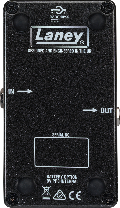 Laney Black Country Customs - Monolith Boutique Distortion Pedal 4