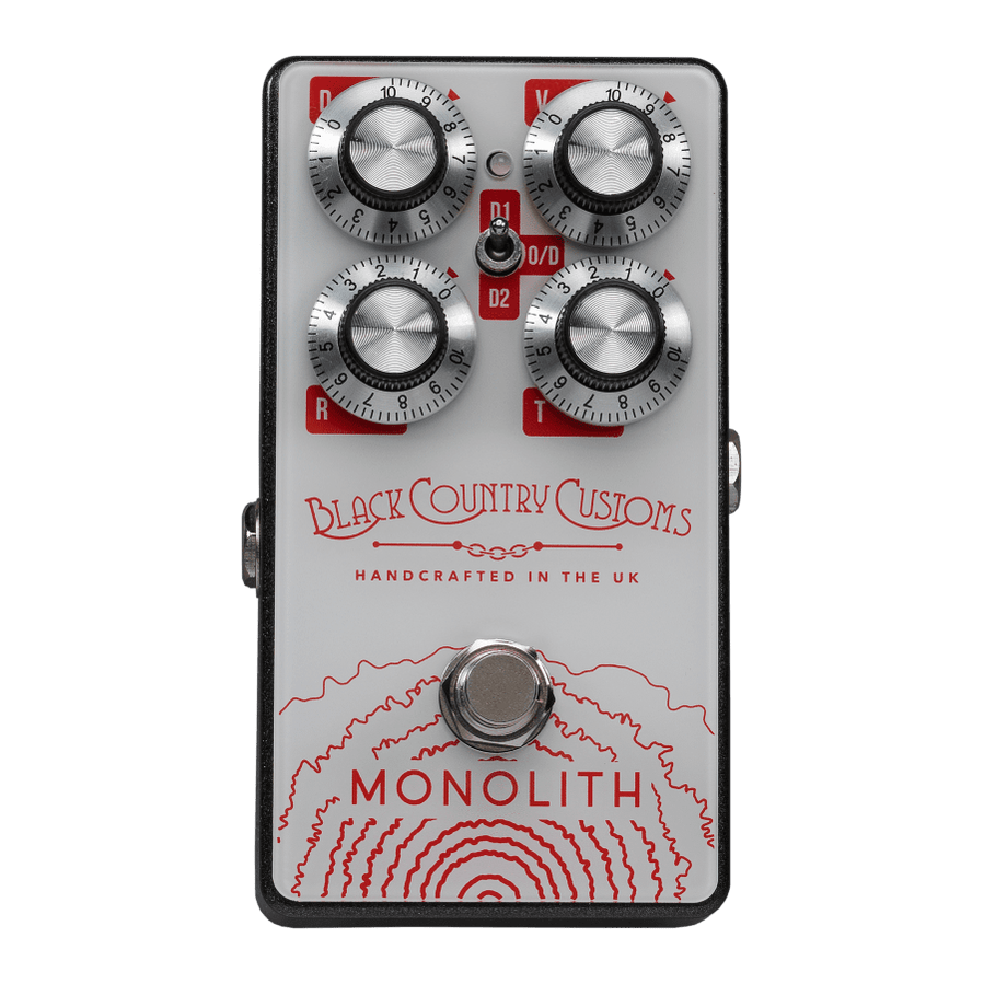 Laney Black Country Customs - Monolith Boutique Distortion Pedal 1