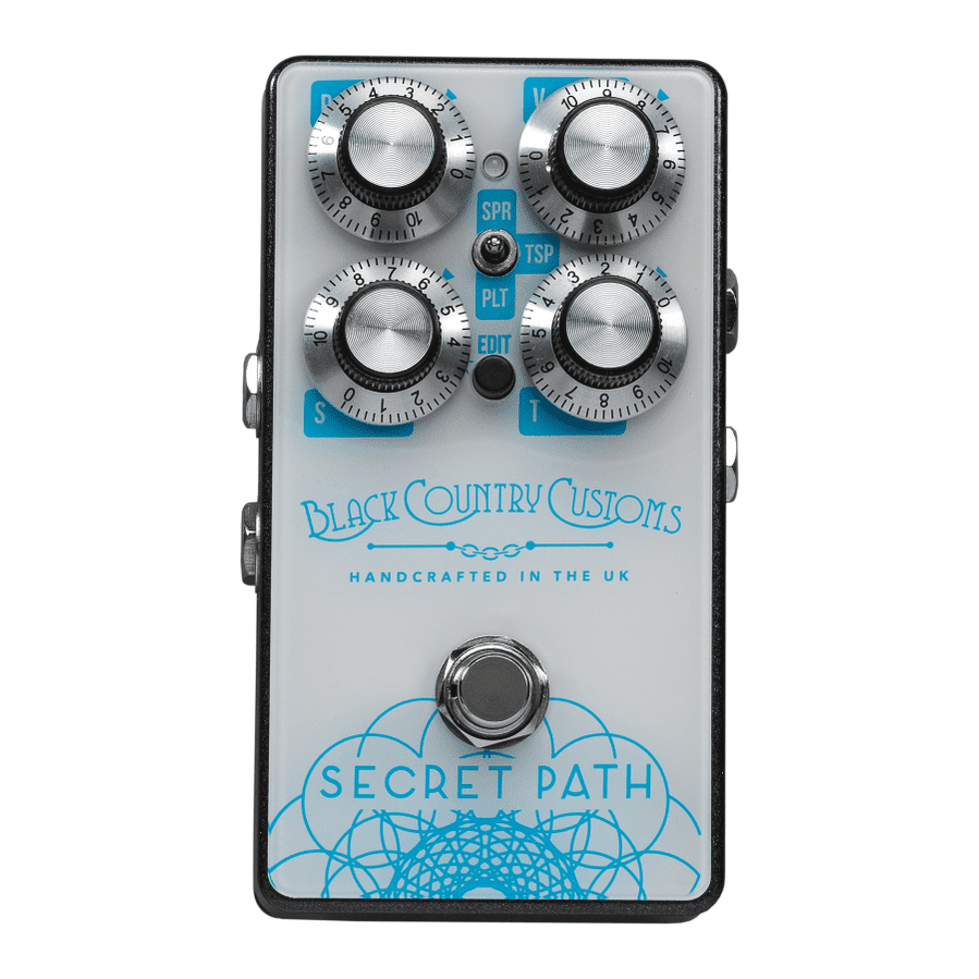 Black Country Customs by Laney - Secret Path, Boutique Reverb Shimmer Pedal 1