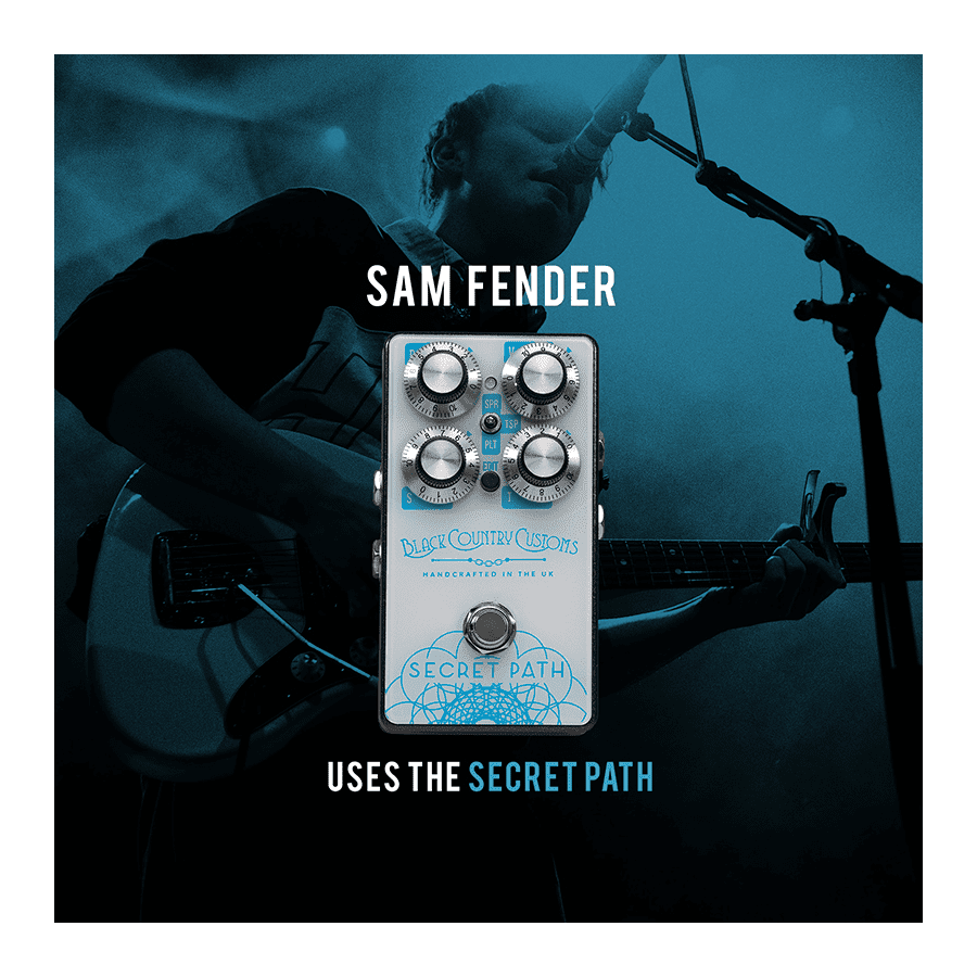 Black Country Customs by Laney - Secret Path, Boutique Reverb Shimmer Pedal 6