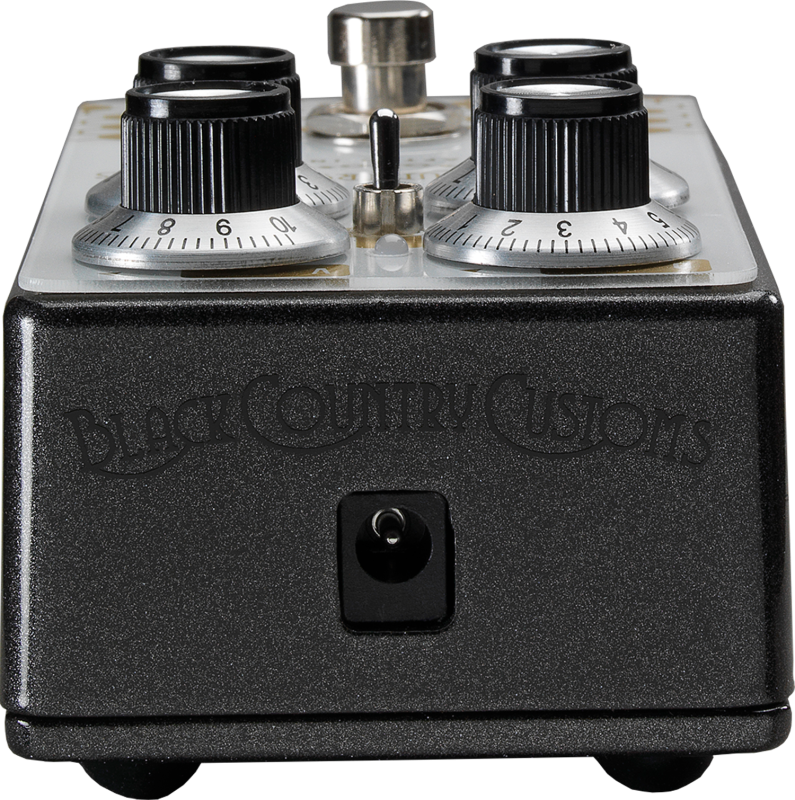 Black Country Customs by Laney - Steelpark Boutique Boost / Overdrive Pedal 4