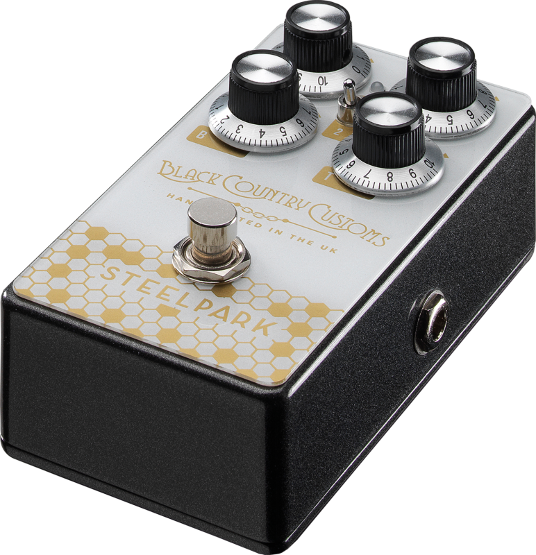 Black Country Customs by Laney - Steelpark Boutique Boost / Overdrive Pedal 3