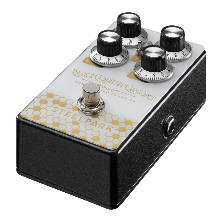 Black Country Customs by Laney - Steelpark Boutique Boost / Overdrive Pedal 3