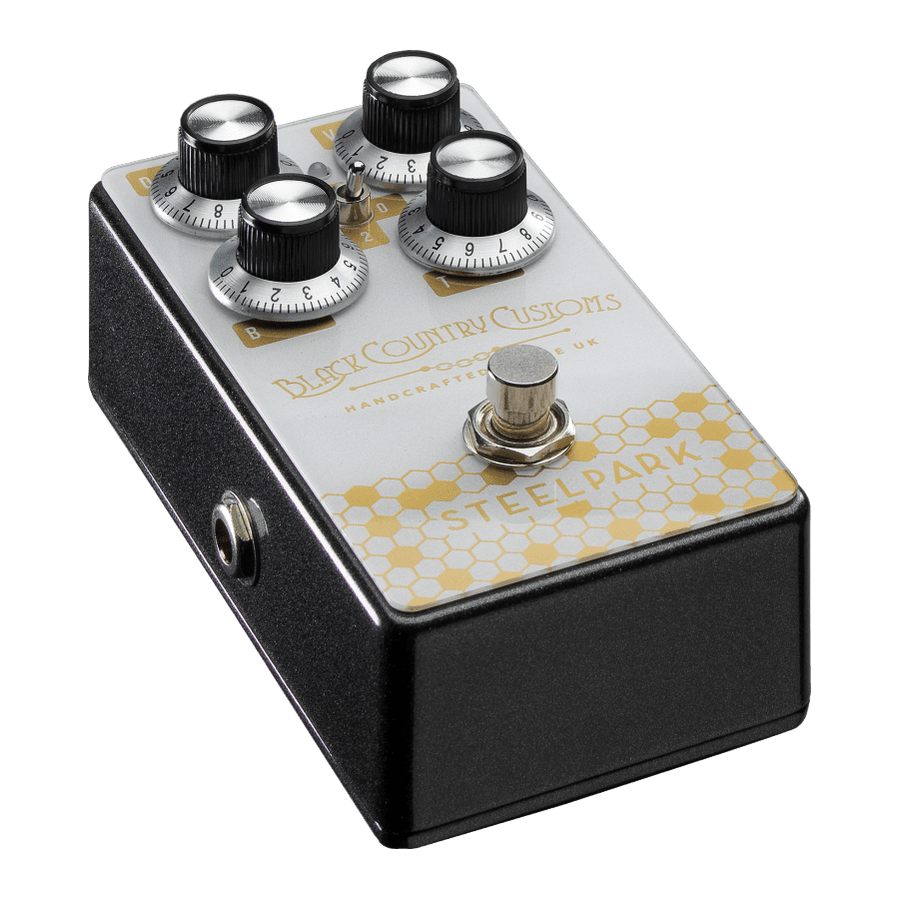 Black Country Customs by Laney - Steelpark Boutique Boost / Overdrive Pedal 2