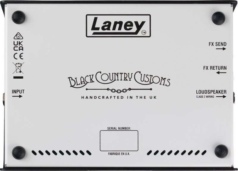 Laney Black Country Customs - SUPERGRACE Loudpedal - Billy Corgan 60W Amp Pedal 5