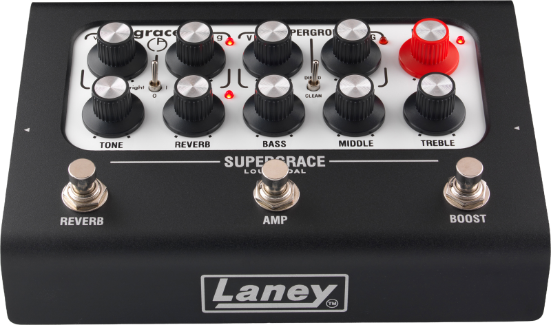Laney Black Country Customs - SUPERGRACE Loudpedal - Billy Corgan 60W Amp Pedal 1