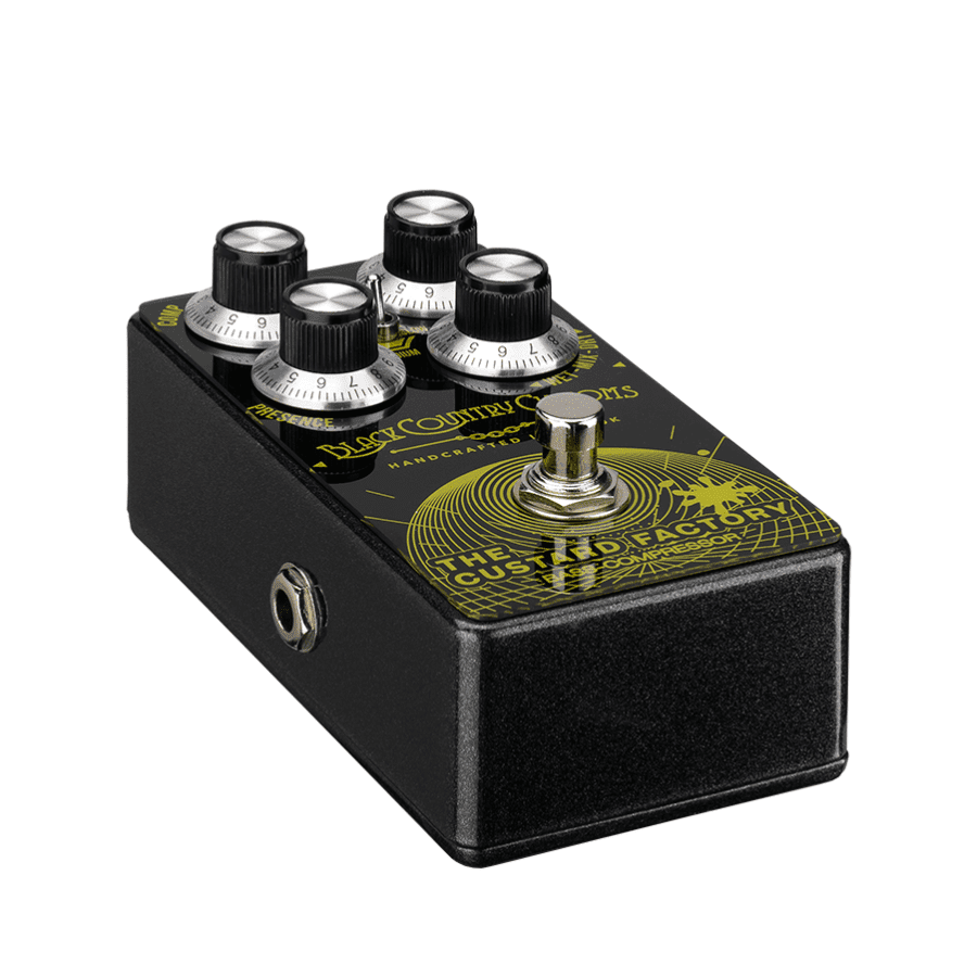 Black Country Customs by Laney - The Custard Factory Bass Compressor Pedal 3