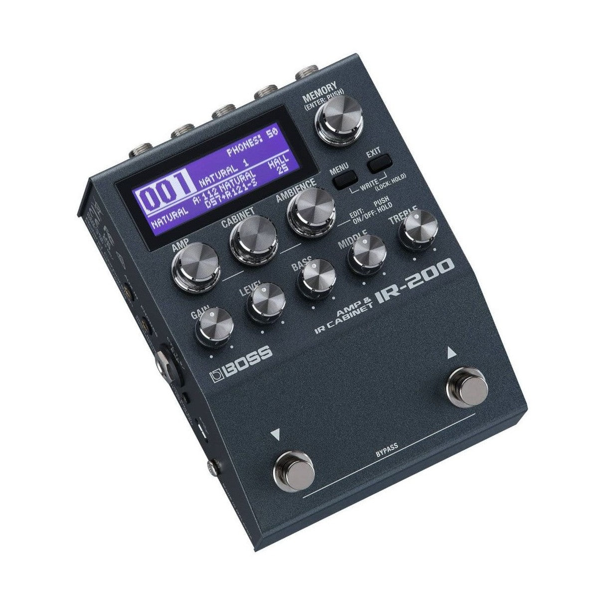 BOSS IR-200 Amp & IR Cabinet Pedal 1
