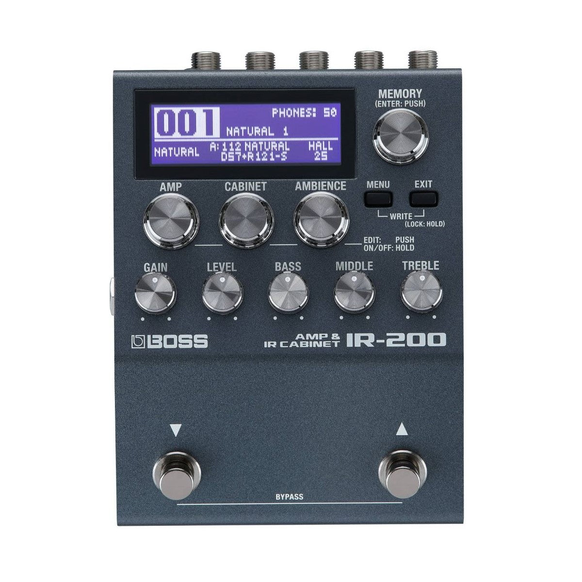 BOSS IR-200 Amp & IR Cabinet Pedal 2