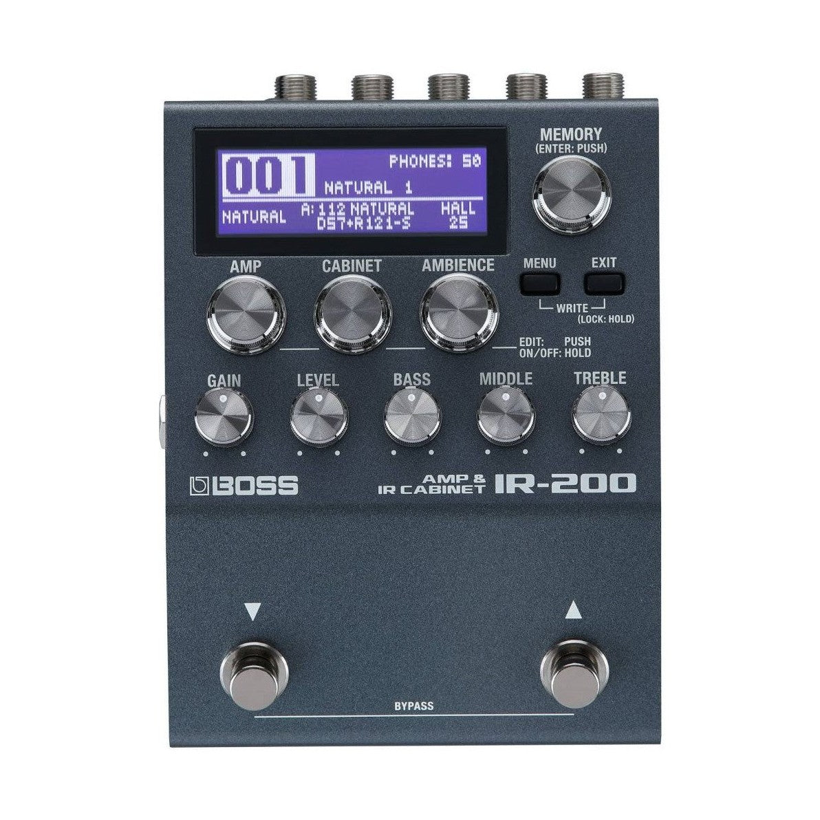 BOSS IR-200 Amp & IR Cabinet Pedal 2