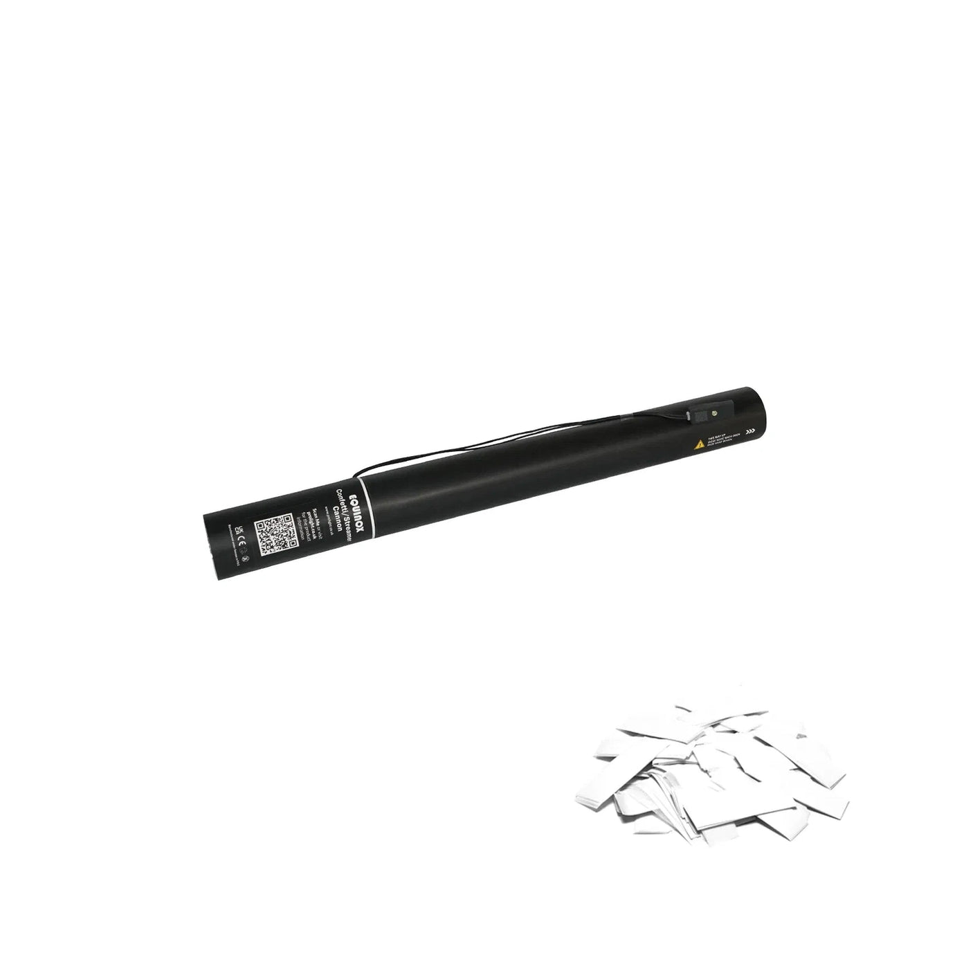 Equinox 50cm Electric Confetti Cannon – White Confetti 1