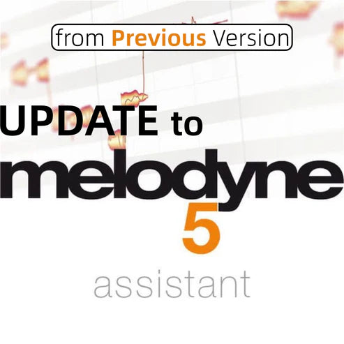 Celemony Melodyne 5 Assistant - Update License from Assistant (Download)