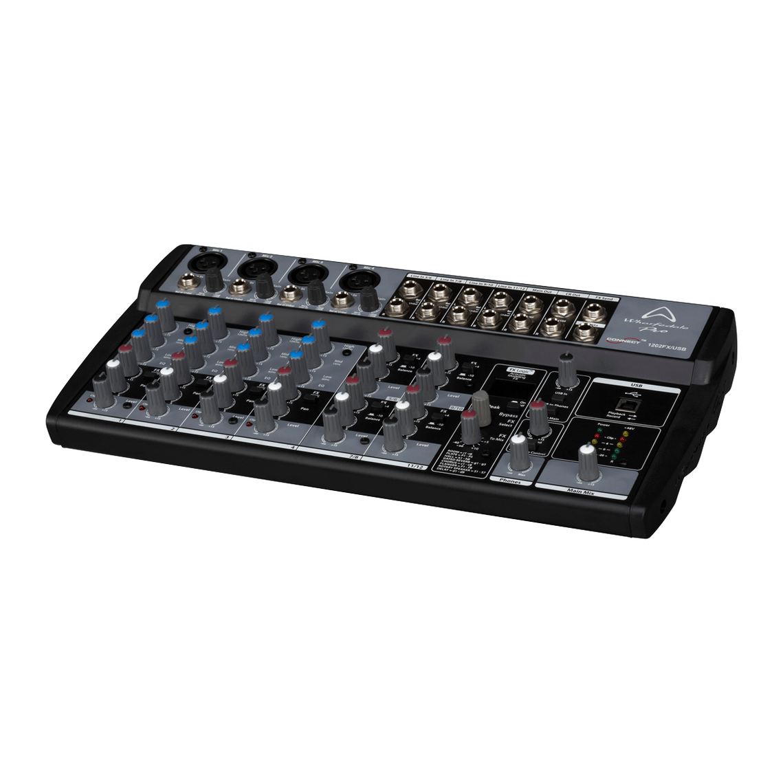 Wharfedale Pro Connect 1202FX/USB Compact Mixing Desk 2