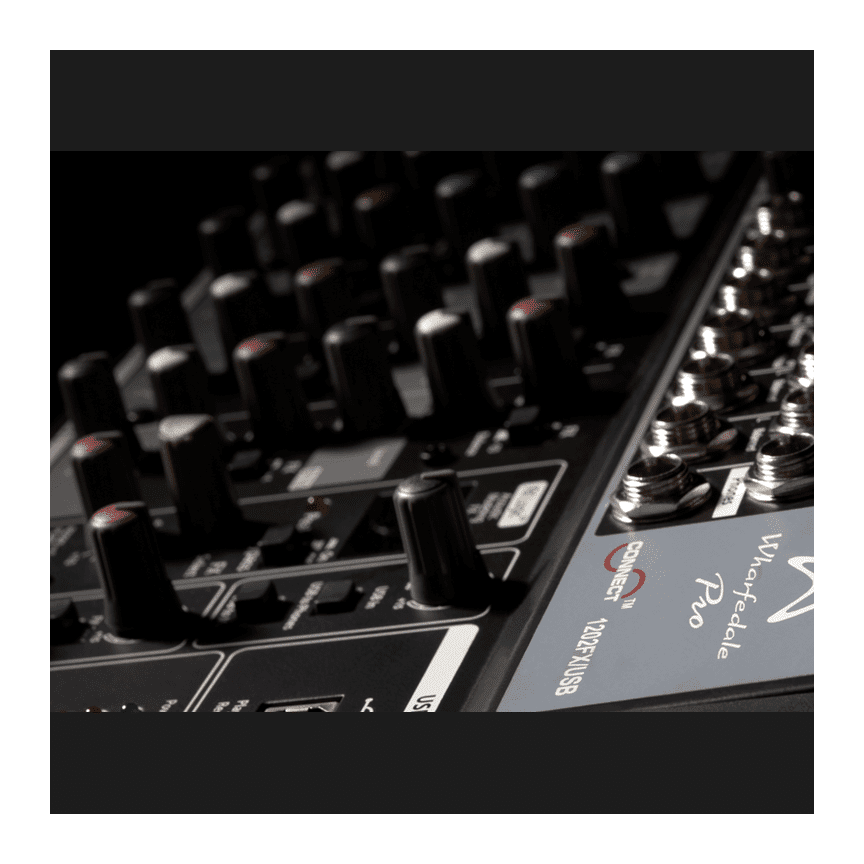 Wharfedale Pro Connect 1202FX/USB Compact Mixing Desk 7