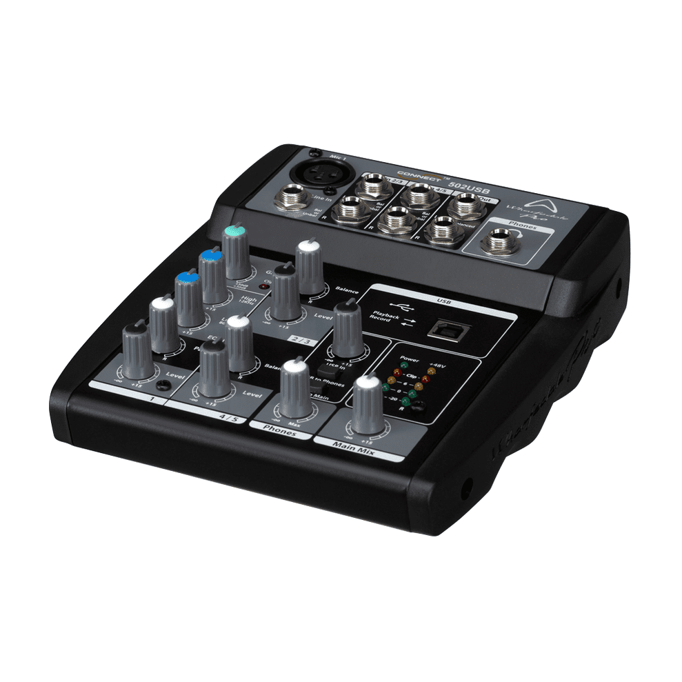 Wharfedale Pro Connect 502 USB Compact Mixing Desk 1