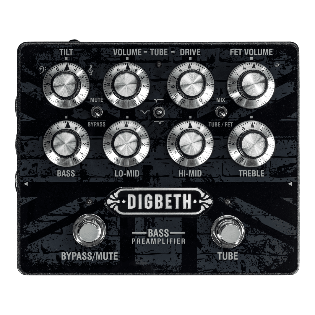 Laney DIGBETH Series DB-PRE – Bass Guitar Preamplifier Pedal 1