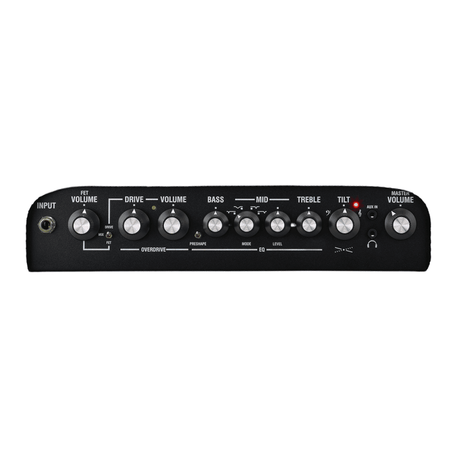 Laney Digbeth DBF200H - 200W Bass Head Amplifier With FET & Tube-Style Drive 6