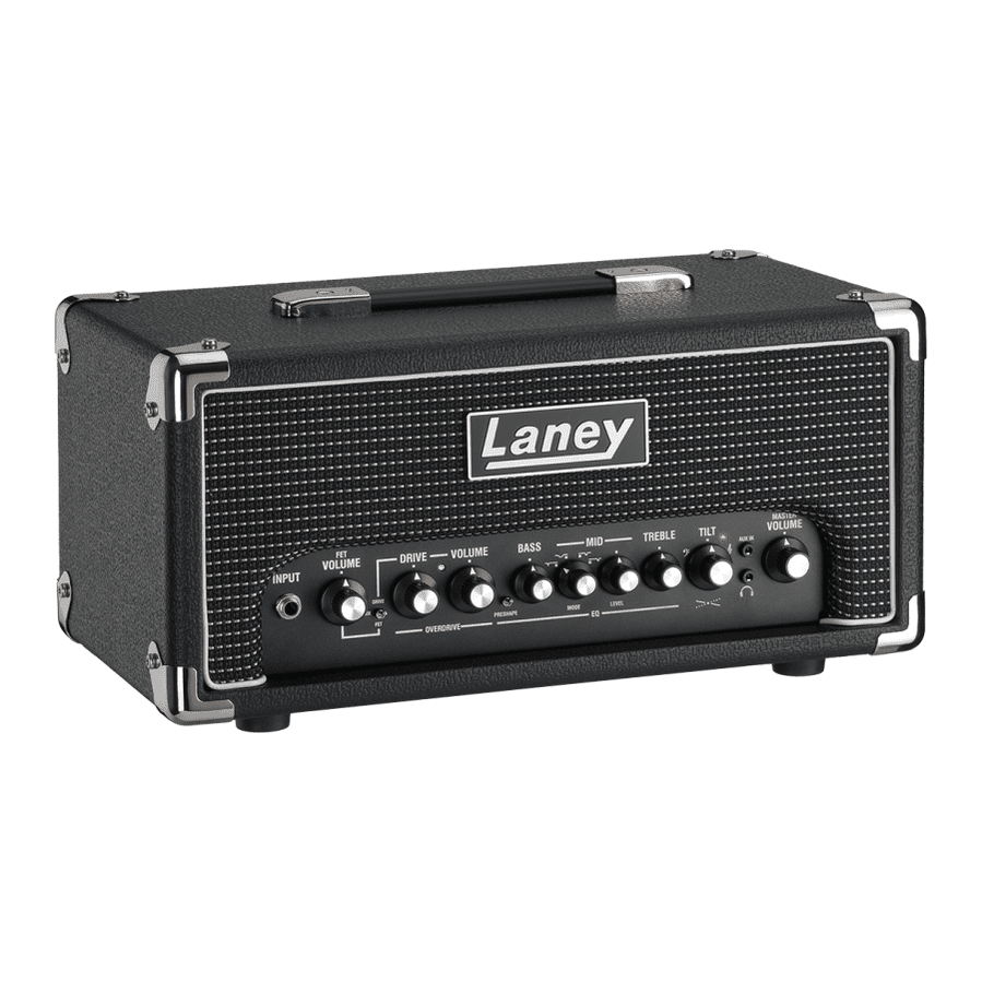 Laney Digbeth DBF200H - 200W Bass Head Amplifier With FET & Tube-Style Drive 2