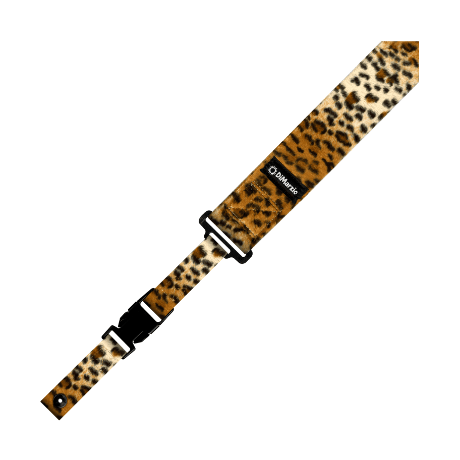 DiMarzio DD2230 ClipLock® Guitar Strap - Cheetah Pattern 1