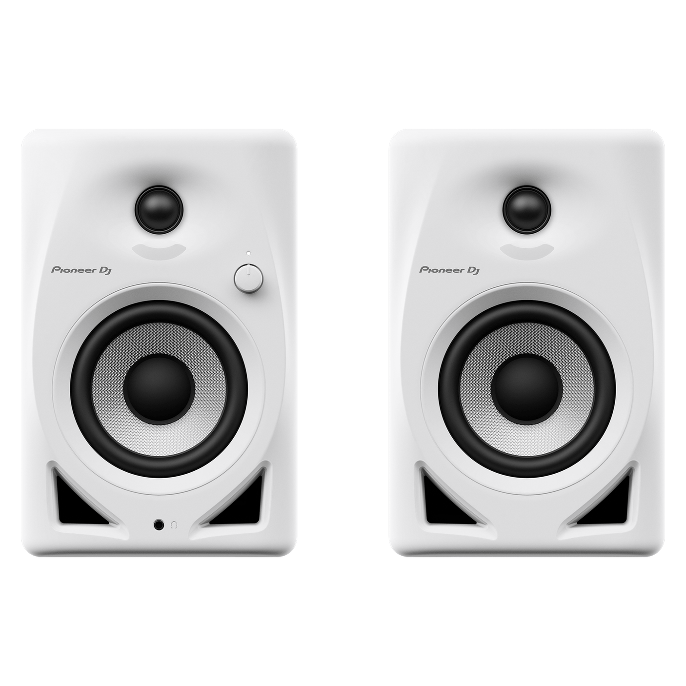 Pioneer DJ DM-40D-W 4" Active Desktop Monitors, Pair White 3