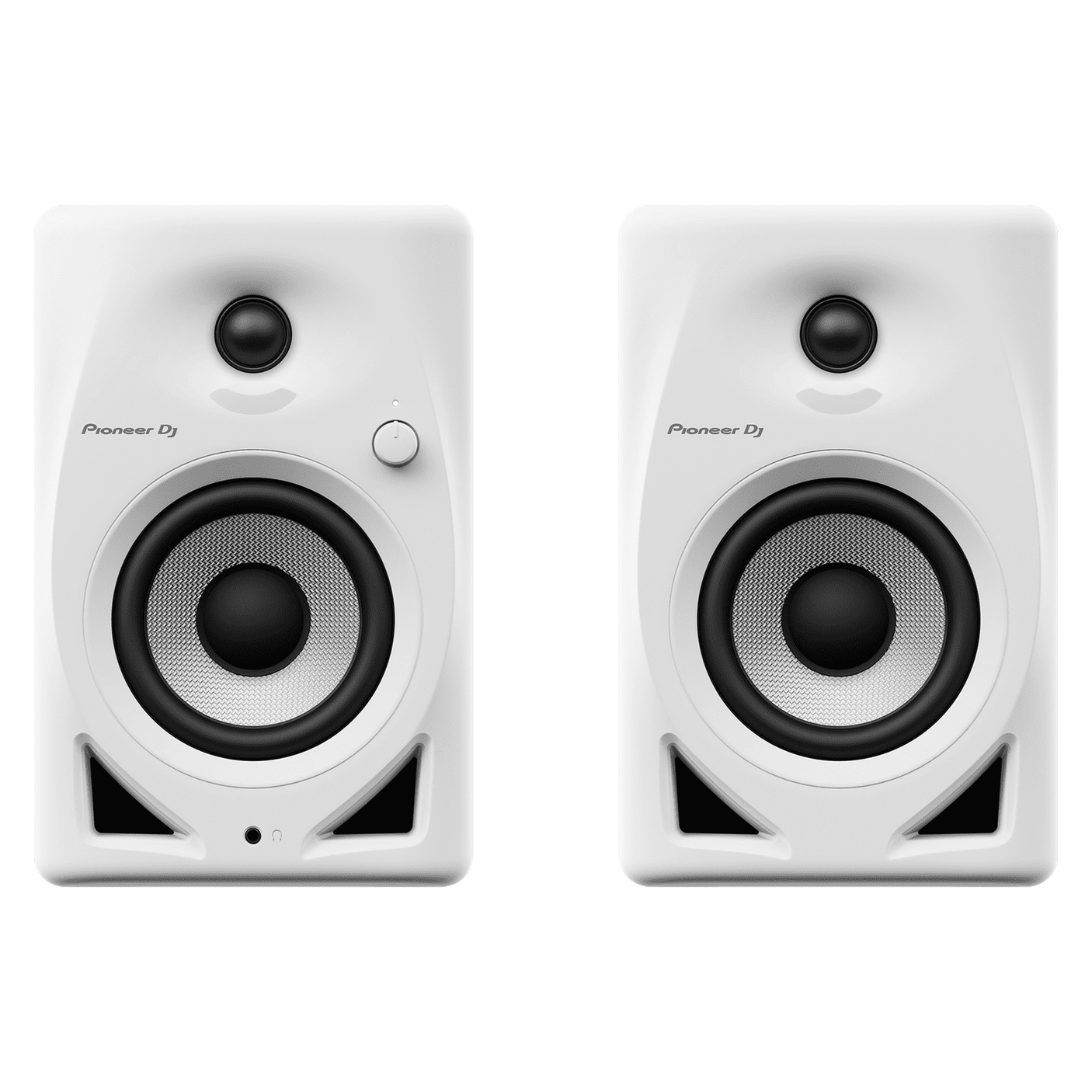 Pioneer DJ DM-40D-W 4" Active Desktop Monitors, Pair White 3