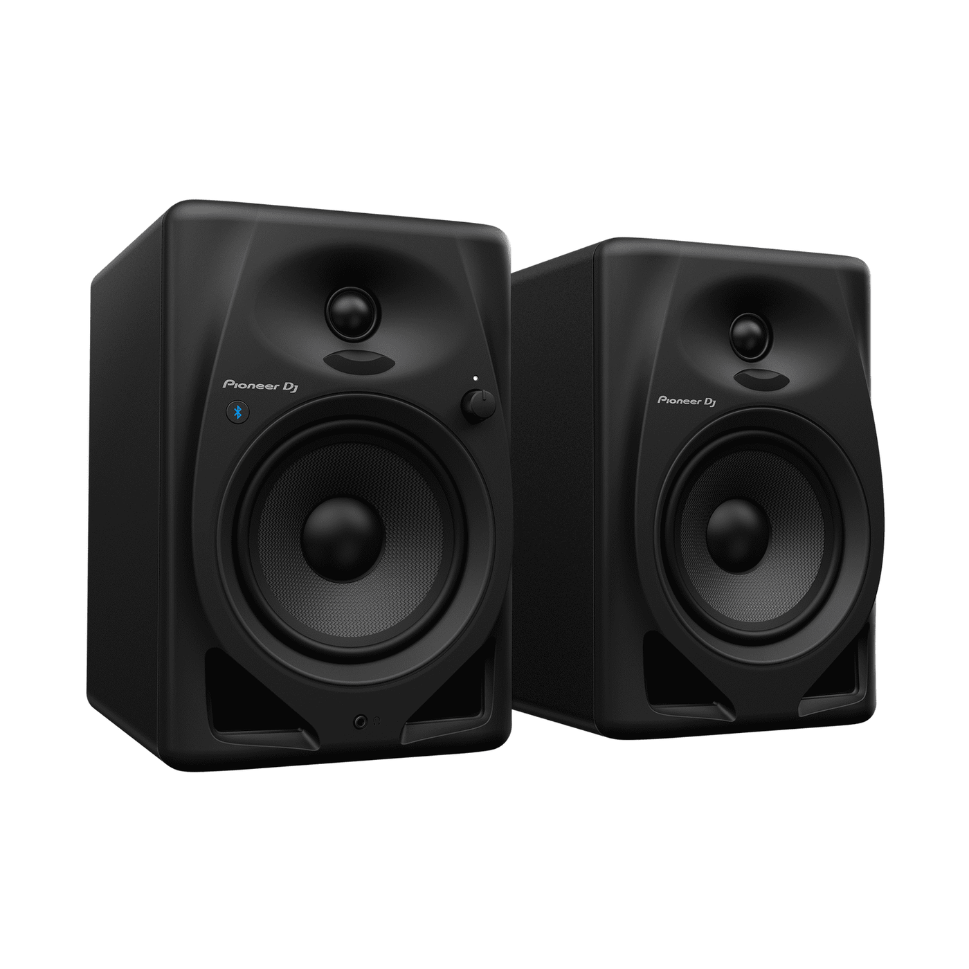 Pioneer DJ DM-50D-BT 5" Active Bluetooth Desktop Monitors, Pair Black 1