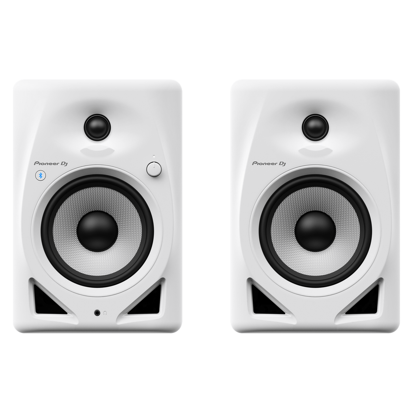 Pioneer DJ DM-50D-BT-W 5" Active Bluetooth Desktop Monitors, Pair White 3