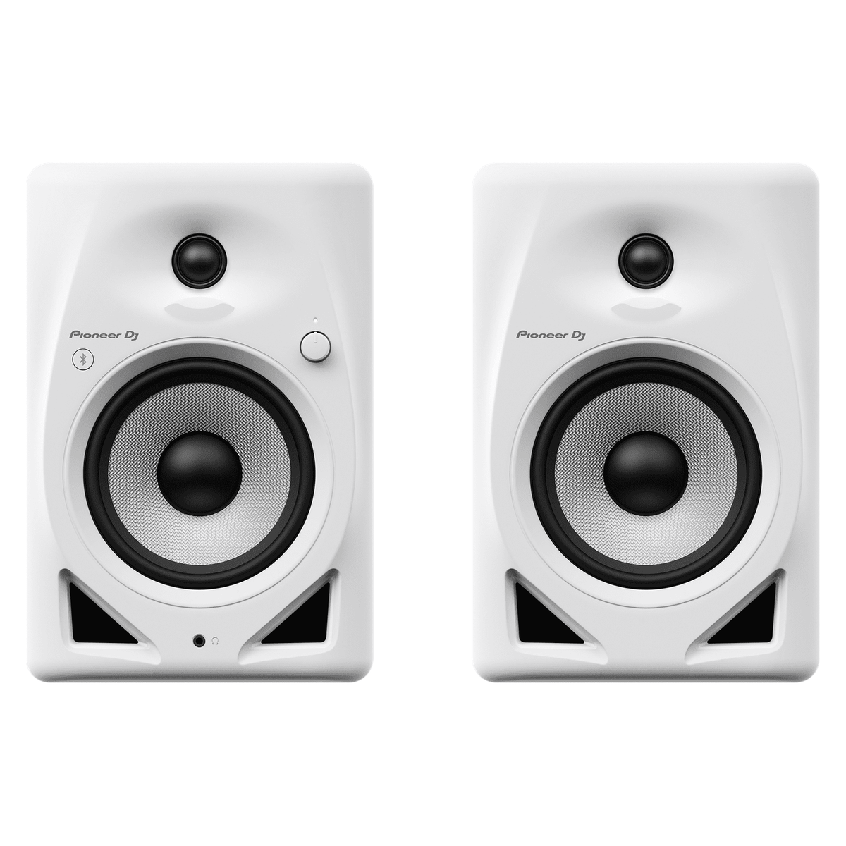 Pioneer DJ DM-50D-BT-W 5" Active Bluetooth Desktop Monitors, Pair White 3