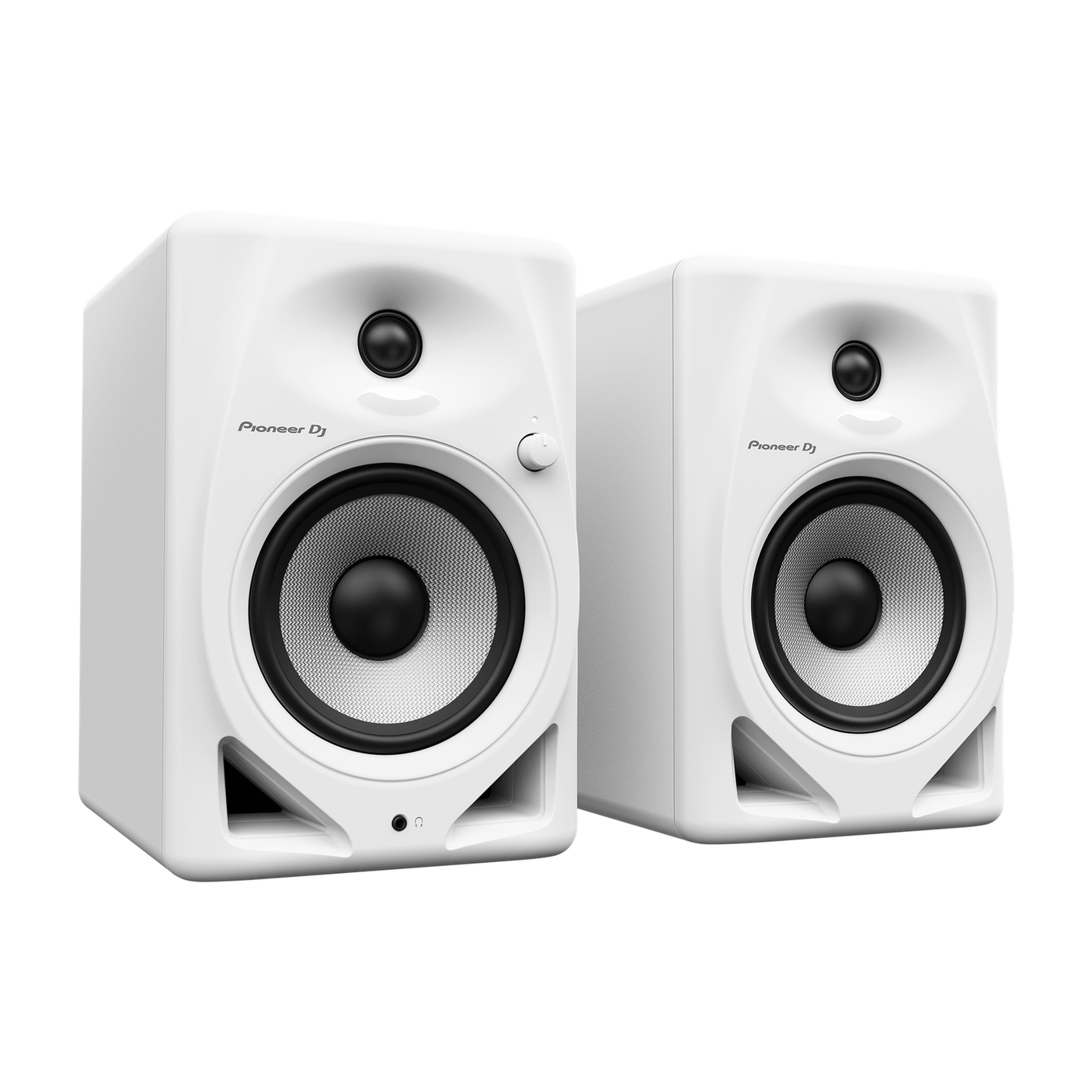 Pioneer DJ DM-50D-W 5" Active Desktop Monitors, Pair White 1