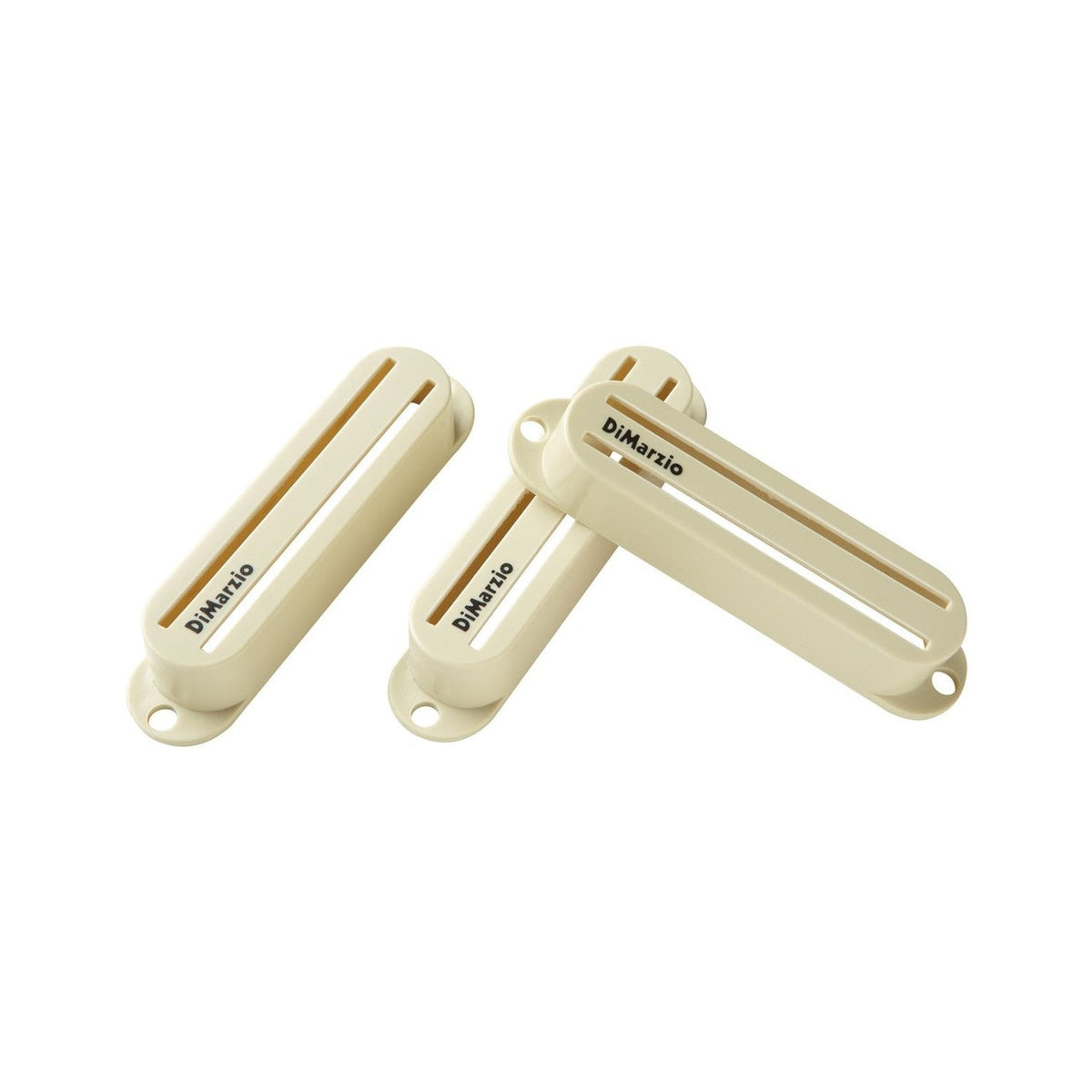 DiMarzio DM2002AW Fast Track Pickup Covers Set of 3 - Aged White 1