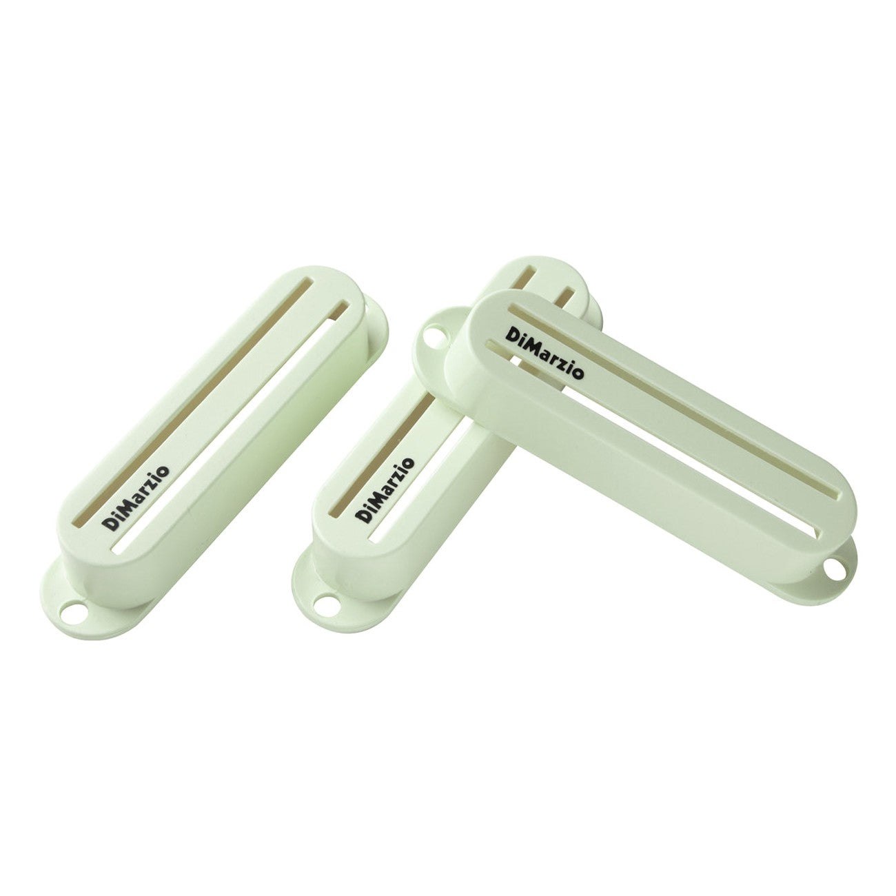 DiMarzio DM2002MG Fast Track Pickup Covers Set of 3 - Mint Green 1