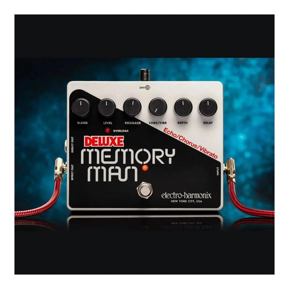 Electro-Harmonix Deluxe Memory Man - Analog Delay / Chorus / Vibrato Pedal 5