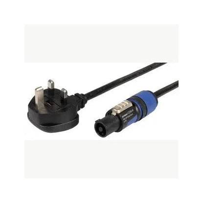 Pulse UK Mains Plug to Neutrik PowerCON Connector Lead 1.5m – PLS00935 1