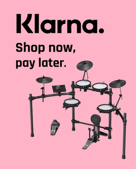 Drum kits by NUX now with Klarna payments at Audio Direct