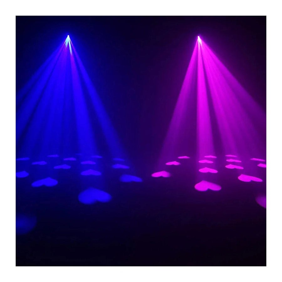Equinox Helix 100W Gobo Flower LED Effect Light – Black 8