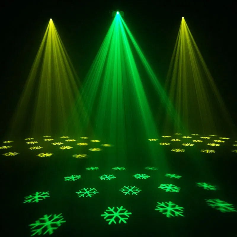 Equinox Helix 100W Gobo Flower LED Effect Light – Black 9