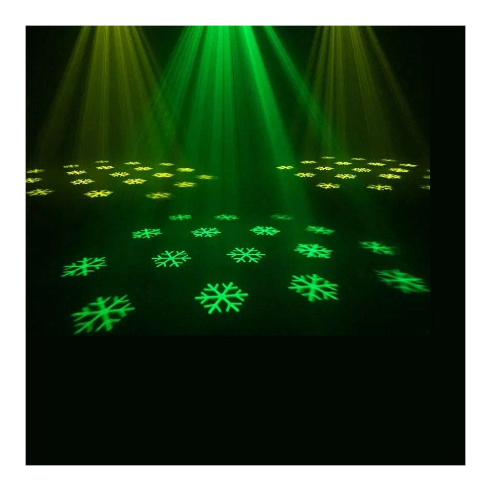 Equinox Helix 100W Gobo Flower LED Effect Light – Black 9