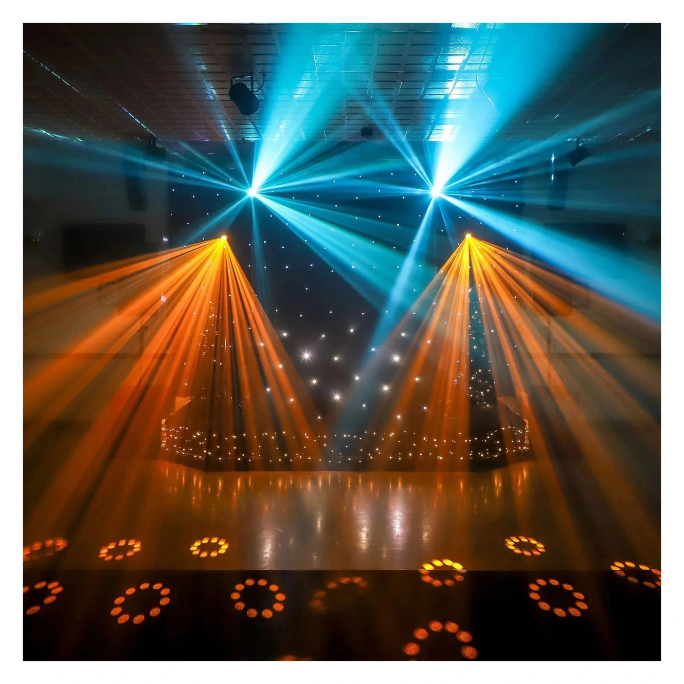 Equinox Helix 100W Gobo Flower LED Effect Light – Black 10