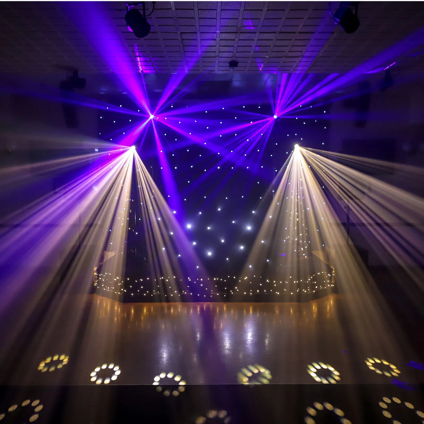 Equinox Helix 100W Gobo Flower LED Effect Light – Black 11