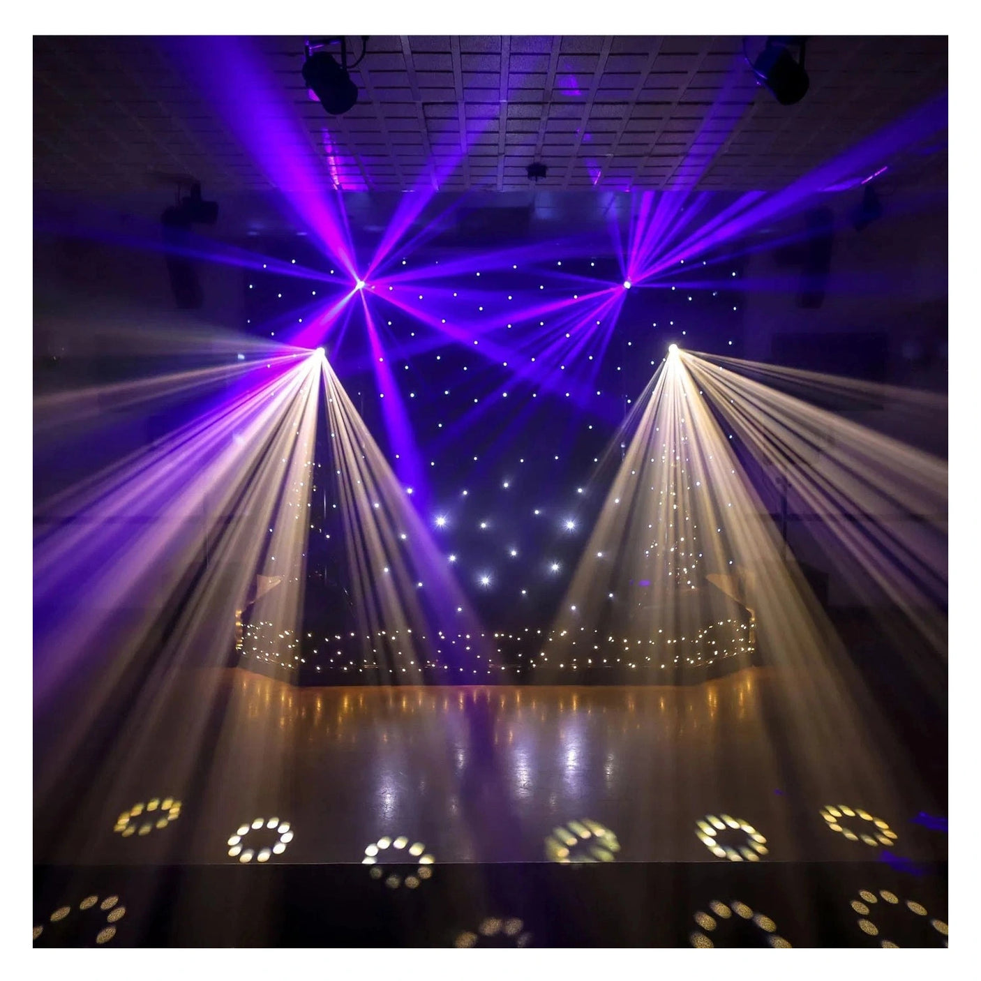 Equinox Helix 100W Gobo Flower LED Effect Light – Black 11