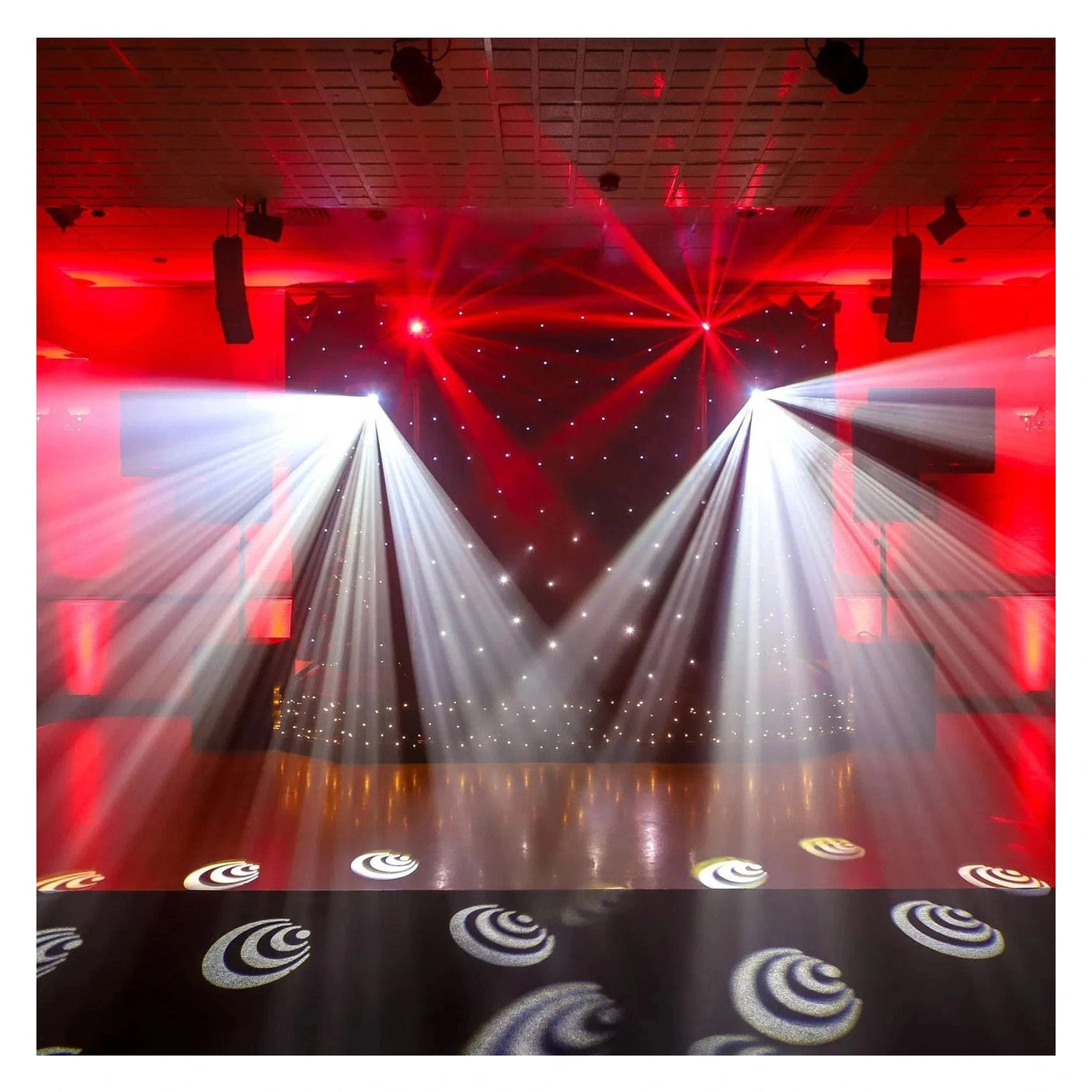 Equinox Helix 100W Gobo Flower LED Effect Light – Black 13