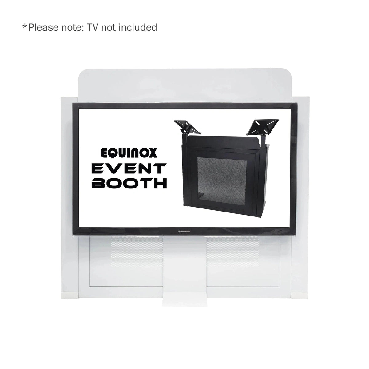 Equinox Foldable DJ Event Booth – White 18