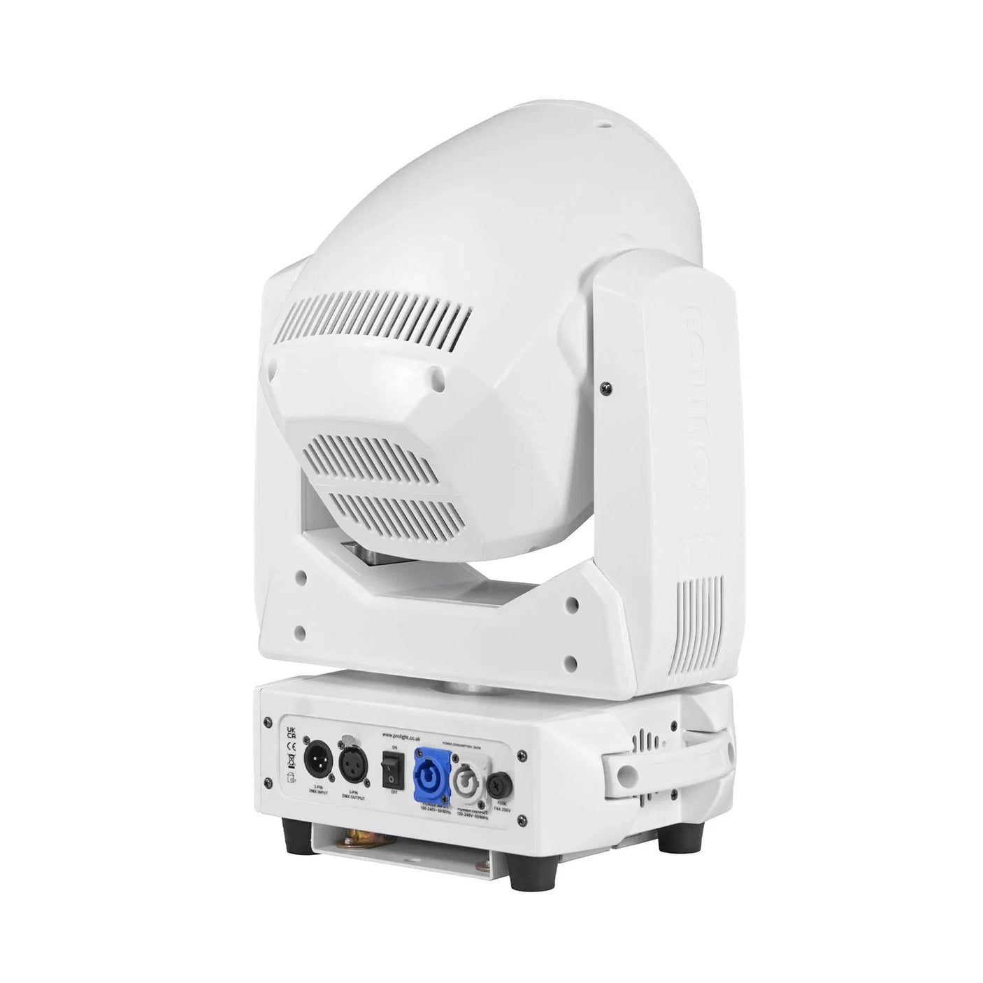 Equinox Fusion 200 Zoom Spot LED Moving Head White Housing 10