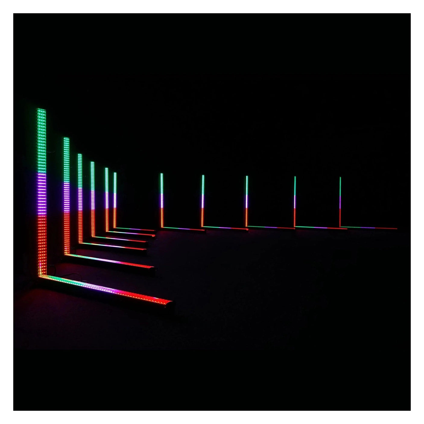 Equinox SpectraPix Batten RGB LED Light Bar Black Housing 17