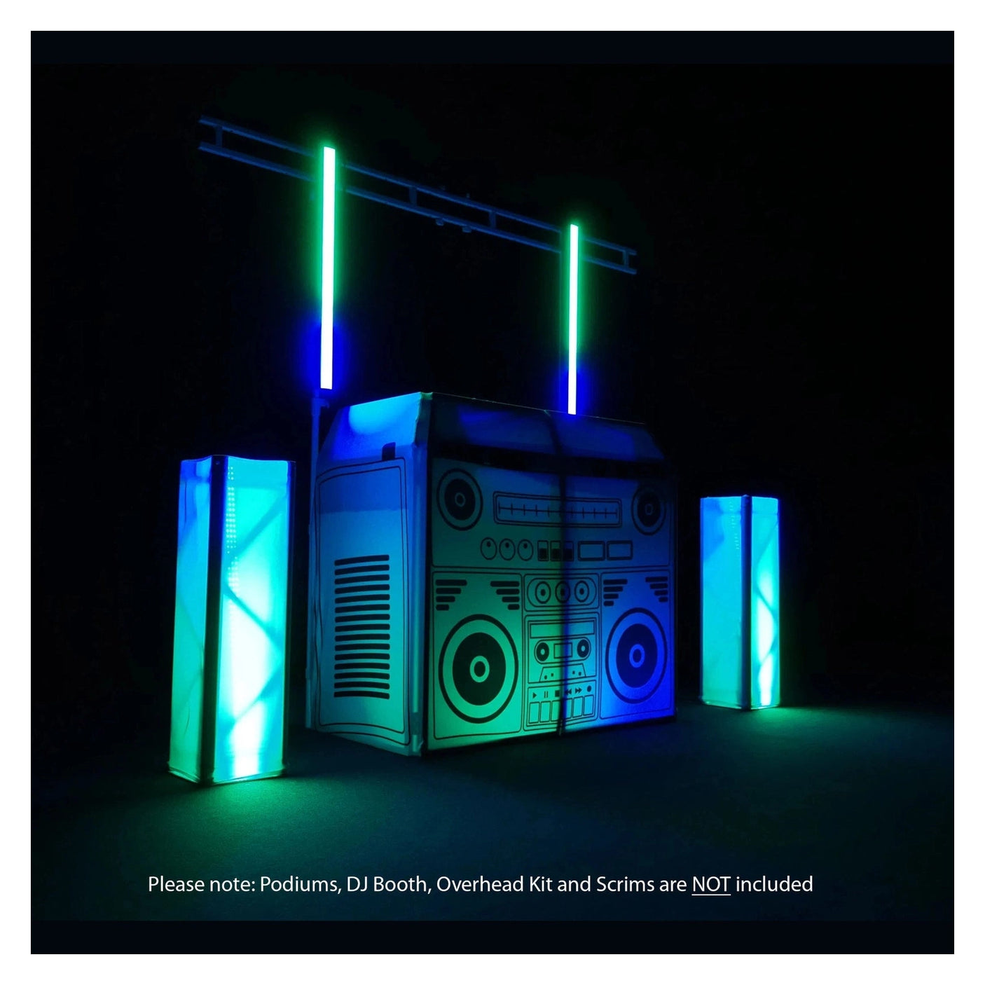 Equinox SpectraPix Batten RGB LED Light Bar Black Housing 11