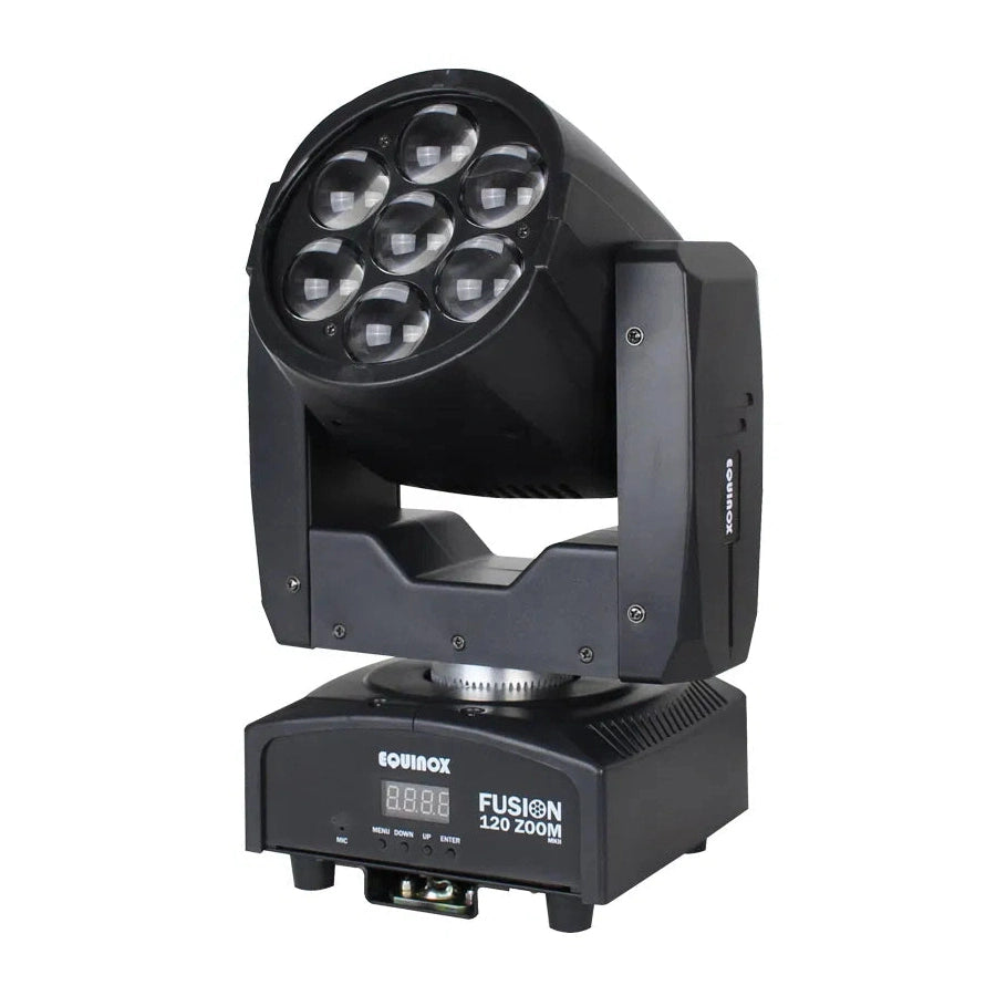 Equinox Fusion 120 Zoom MKII LED Moving Head Black Housing 2