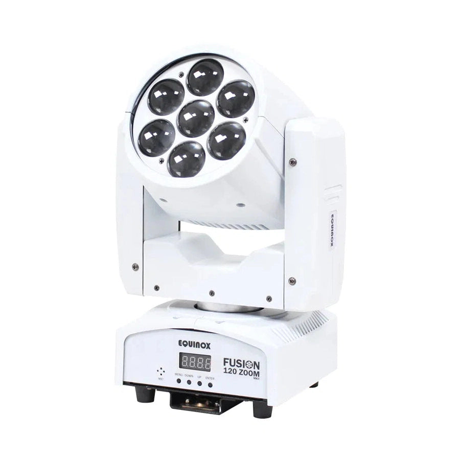 Equinox Fusion 120 Zoom MKII LED Moving Head White Housing 2